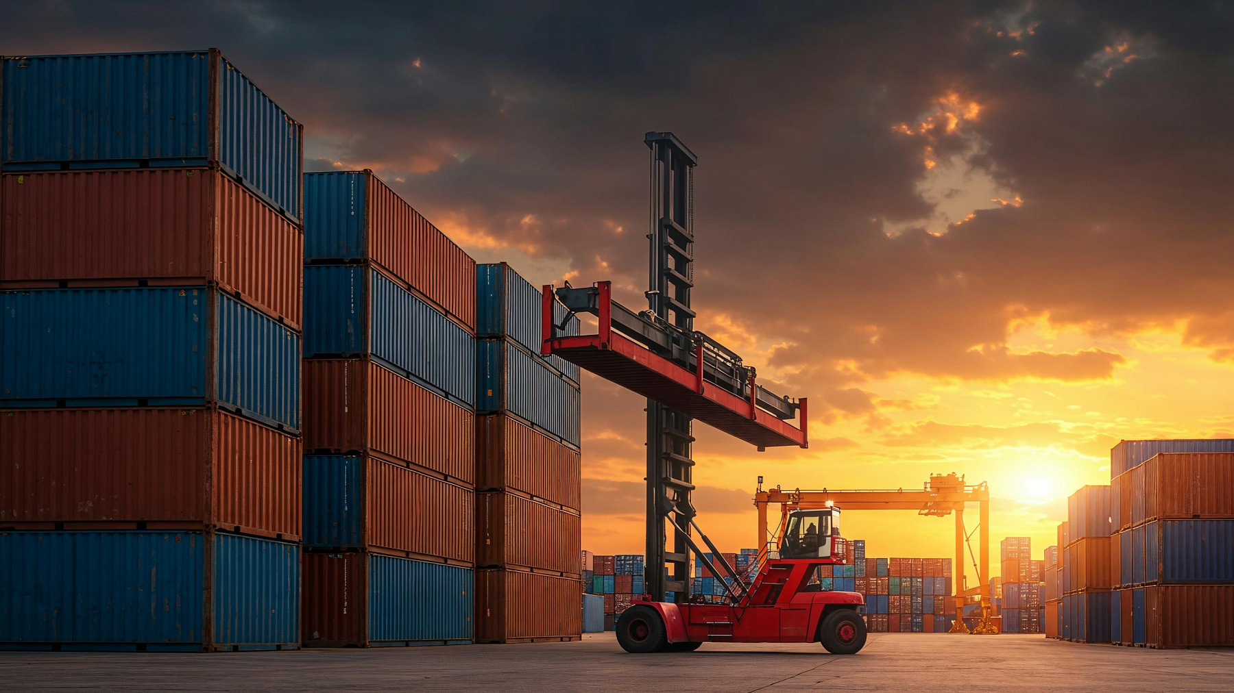 Хранение порожних и груженых контейнеров